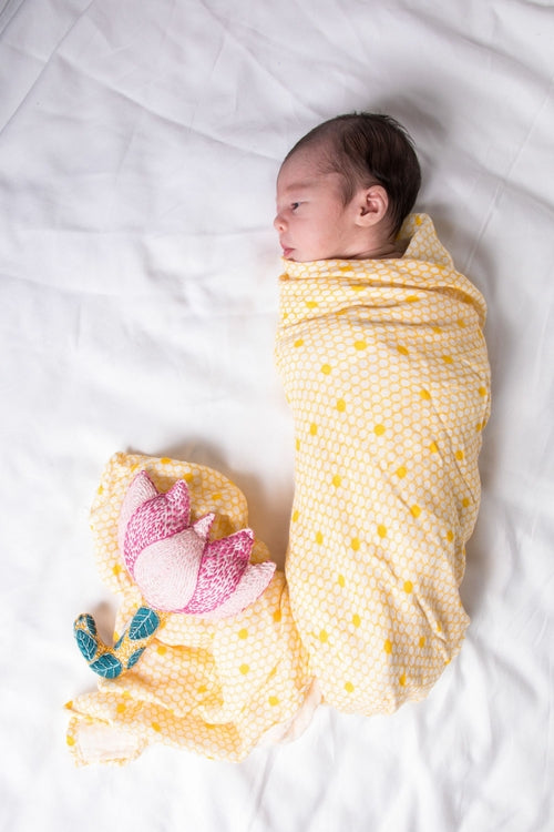 ORGANIC SWADDLE - HIVE